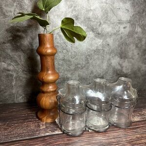Hobby Lobby Three Glass Bud Vase
